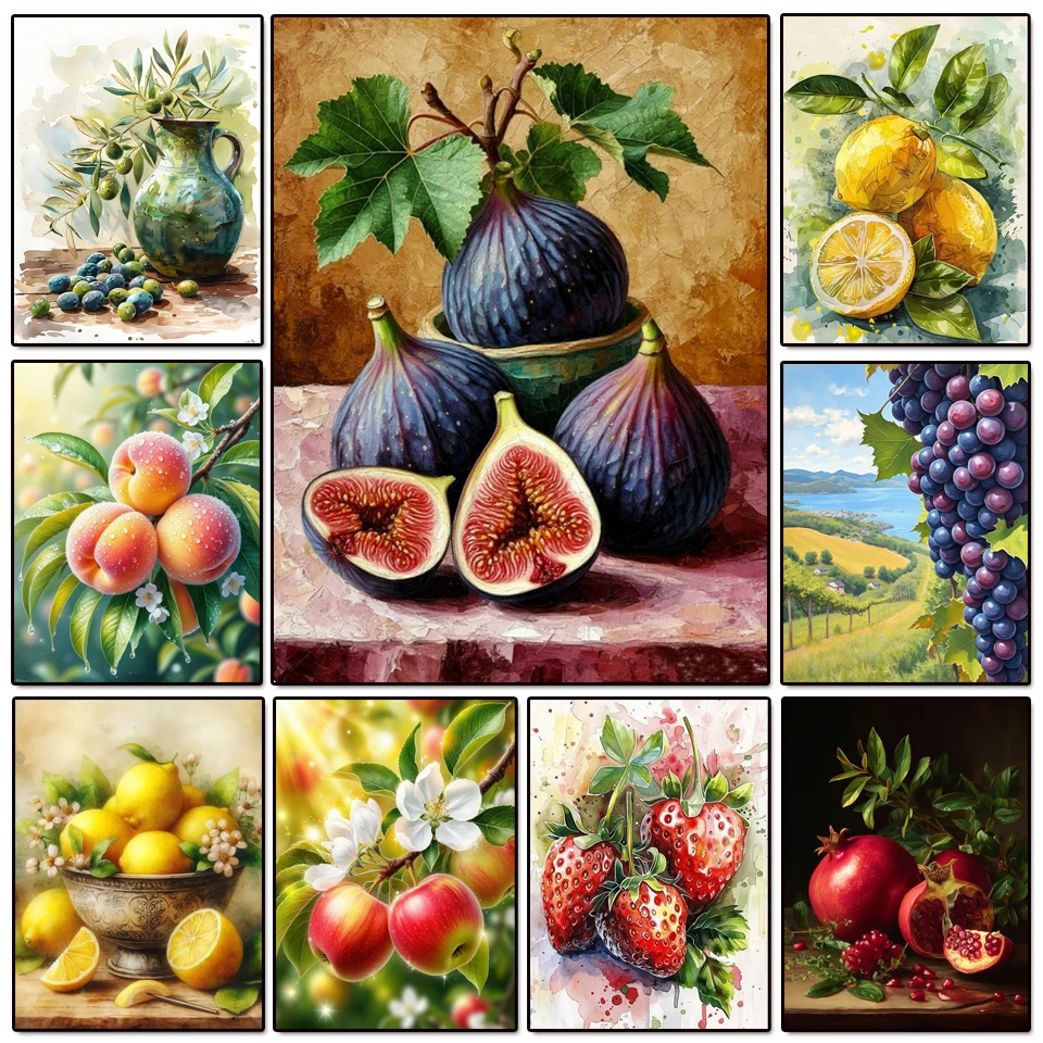 Resin Art Images - 5D Diamentowe Malowanie Obrazów Nowość Oliwka
