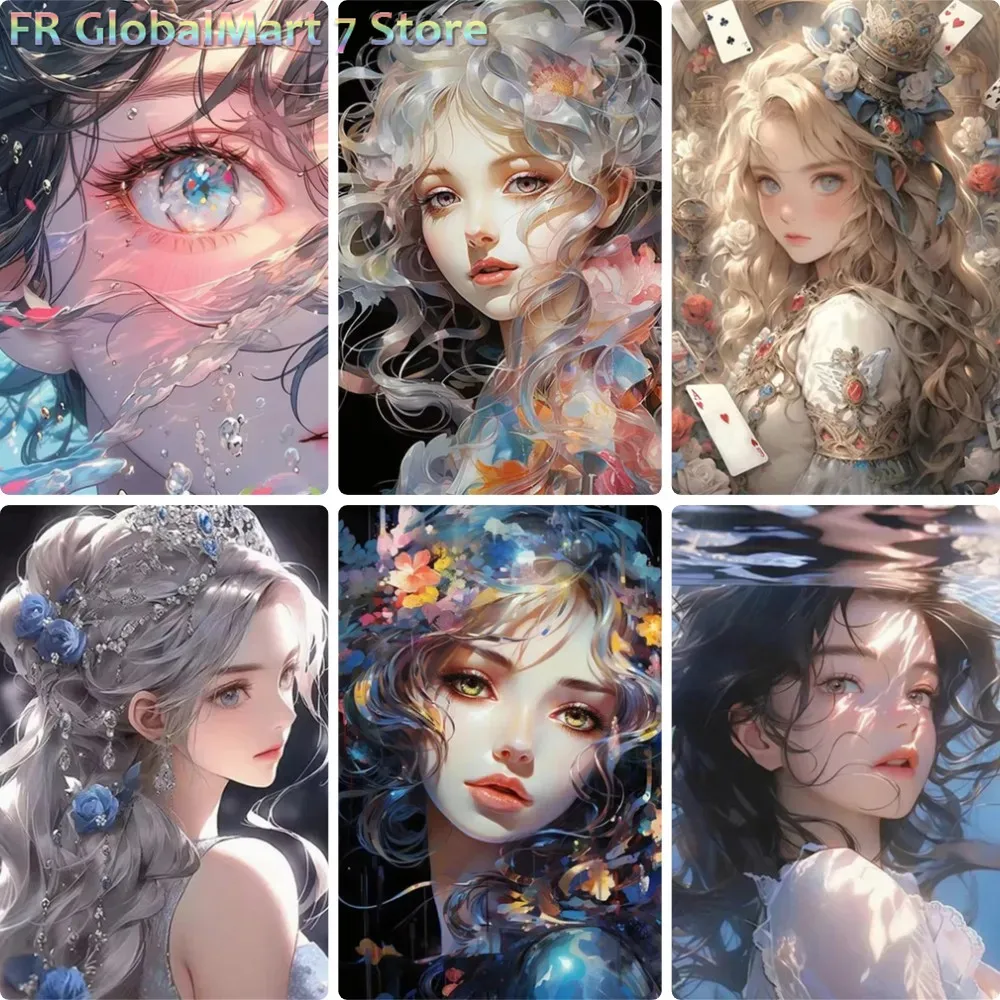 Resin Art Underwater - Diamentowe malowanie DIY Magiczne Świecące Diamenty,