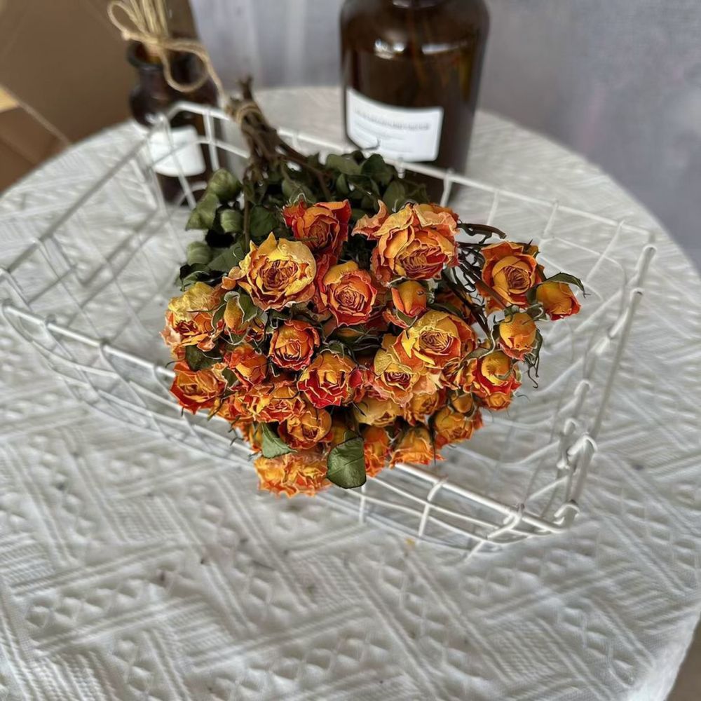 Resin Art Rose Preservation - Prawdziwe, sterylizowane róże, suszone kwiaty, naturalna