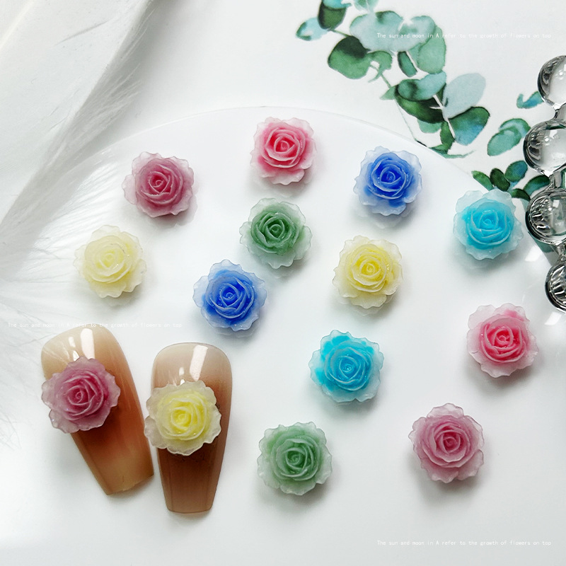 Resin Art Rose Petals - 10 szt. Wykwintne róża z żywicy