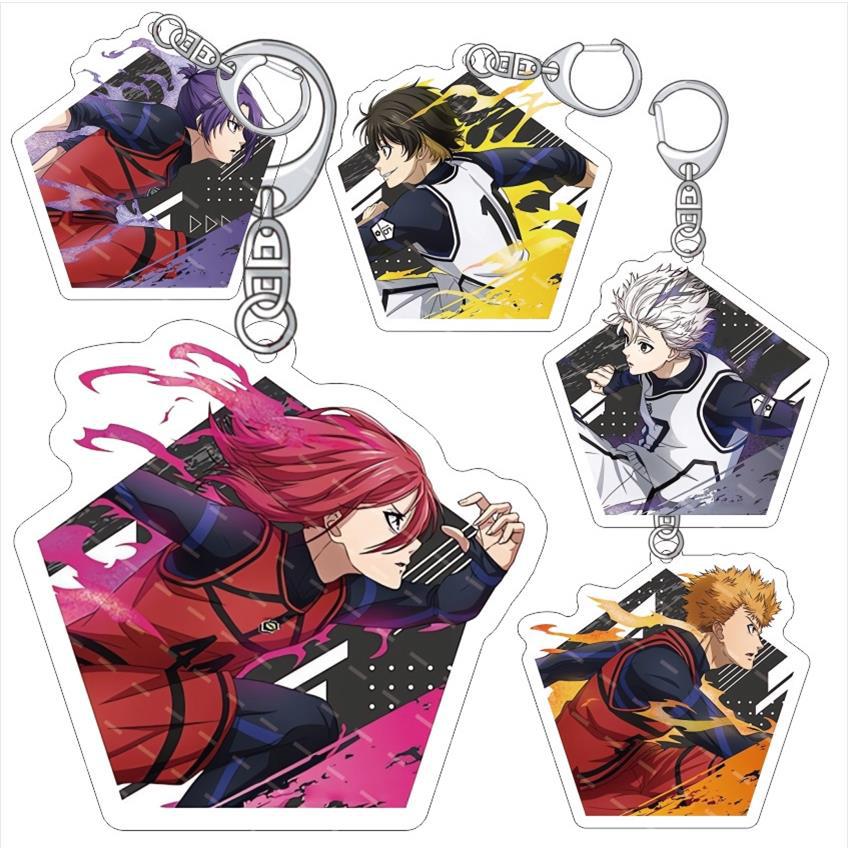 Resin Art Hanging - Anime Blue Lock Akrylowy Brelok Dziewczyna