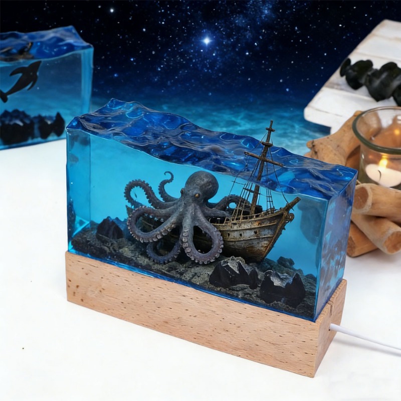 Resin Art Underwater - Formy silikonowe do odlewów z żywicy
