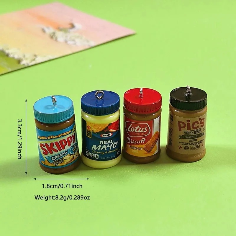 Resin Art Jewellery - 10 szt./opak. Miniaturowe zawieszki w kształcie