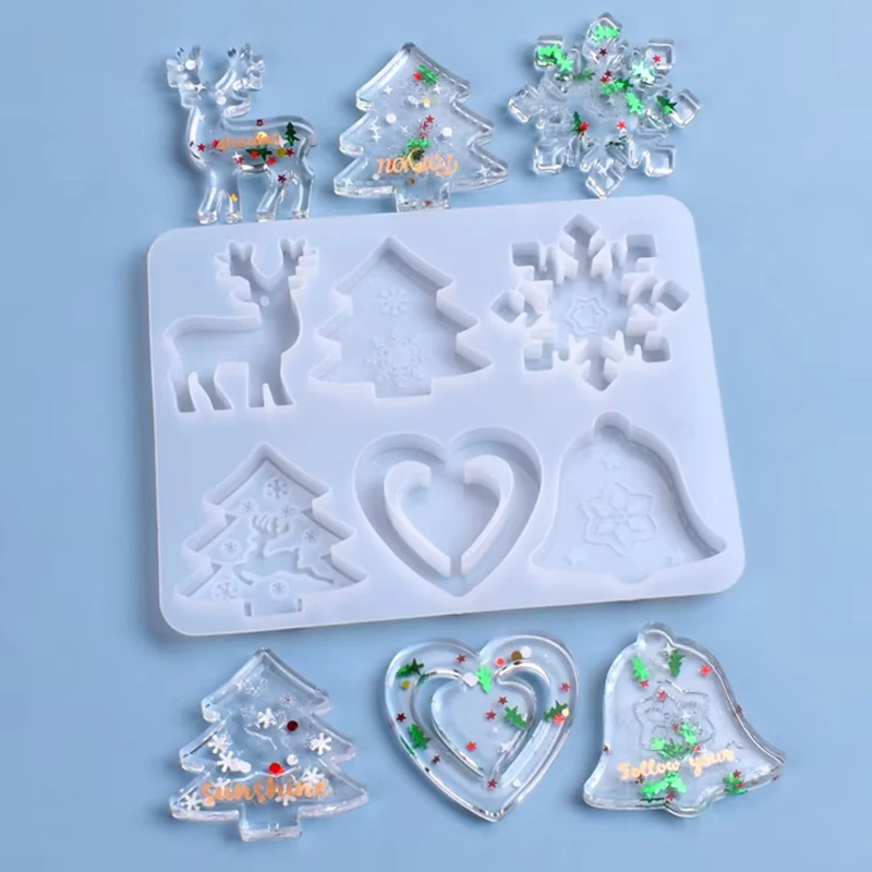 Resin Art Jewellery - Forma silikonowa do żywicy epoksydowej DIY,