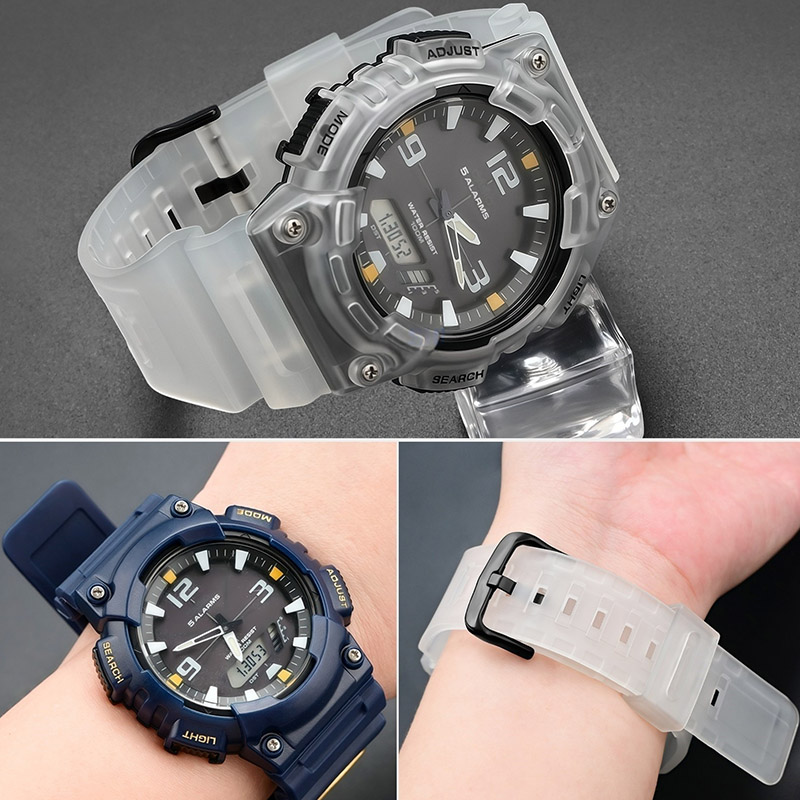 Pasek + Etui do Casio AQ-S810  – Resin Art Watch recenzja i cena