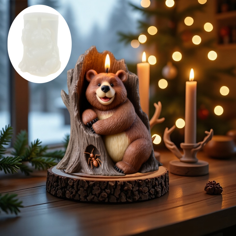 Forma silikonowa na świecę w k – Resin Art Tree recenzja i cena