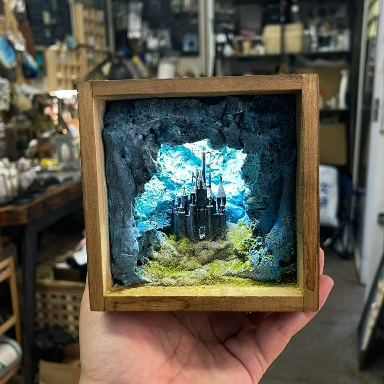 Kreatywny podwodny zamek – min – Resin Art Underwater recenzja i cena