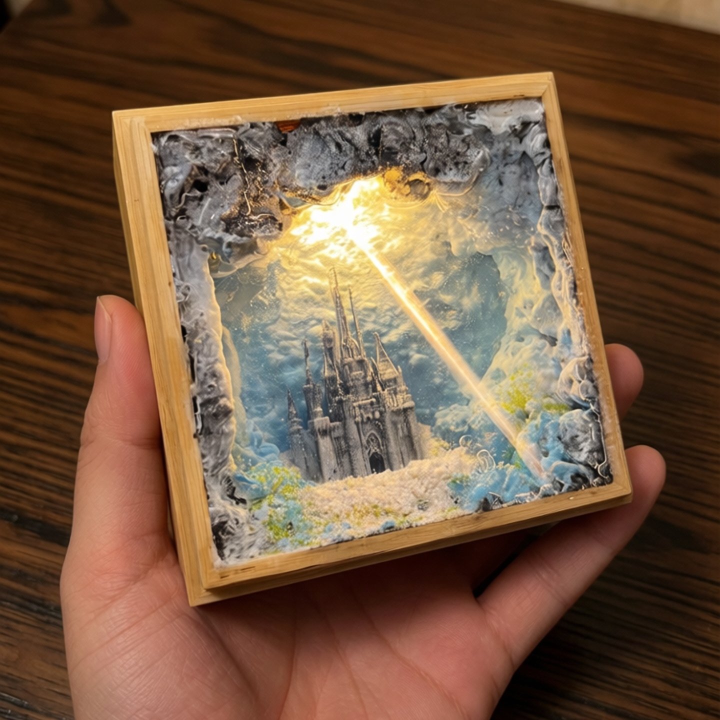 Kreatywny podwodny zamek – min – Resin Art Underwater recenzja i cena