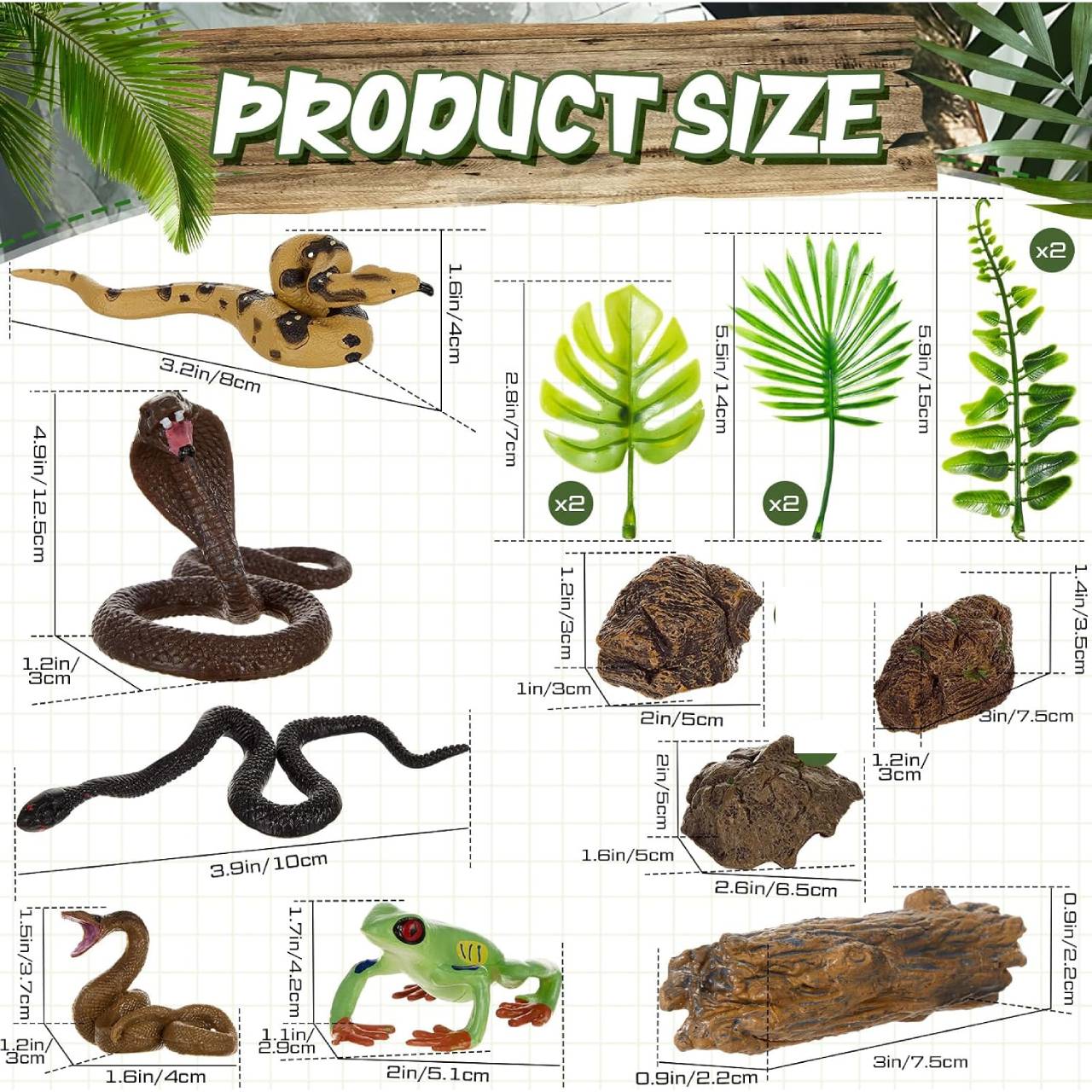19 szt. ozdób na tort w kształ – Resin Art Tree recenzja i cena
