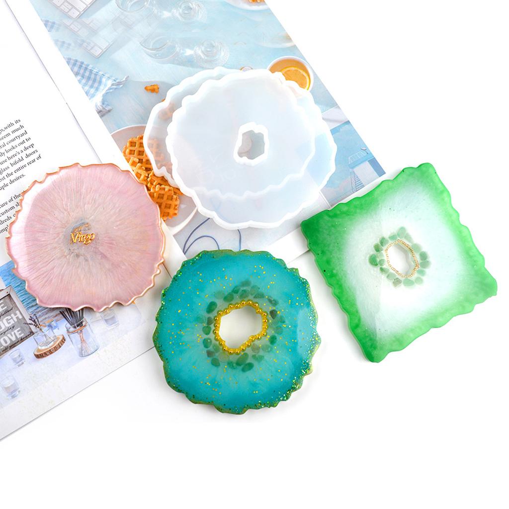 Forma do odlewania żywicy, sil – Resin Art Coasters recenzja i cena