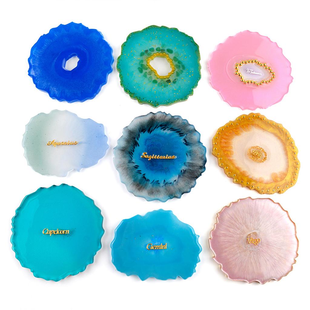 Forma do odlewania żywicy, sil – Resin Art Coasters recenzja i cena