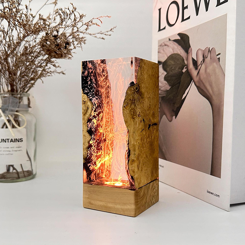 Lampa stołowa z żywicy o temat – Resin Art Decor recenzja i cena
