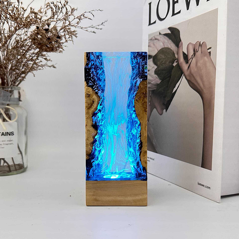 Lampa stołowa z żywicy o temat – Resin Art Decor recenzja i cena