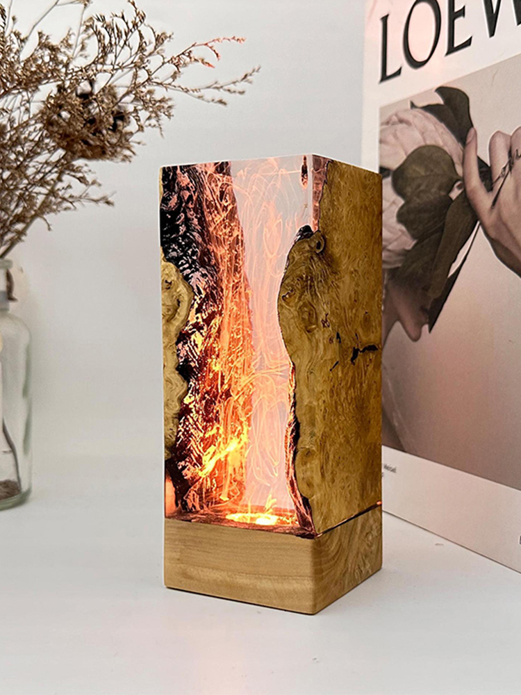 Lampa stołowa z żywicy o temat – Resin Art Decor recenzja i cena