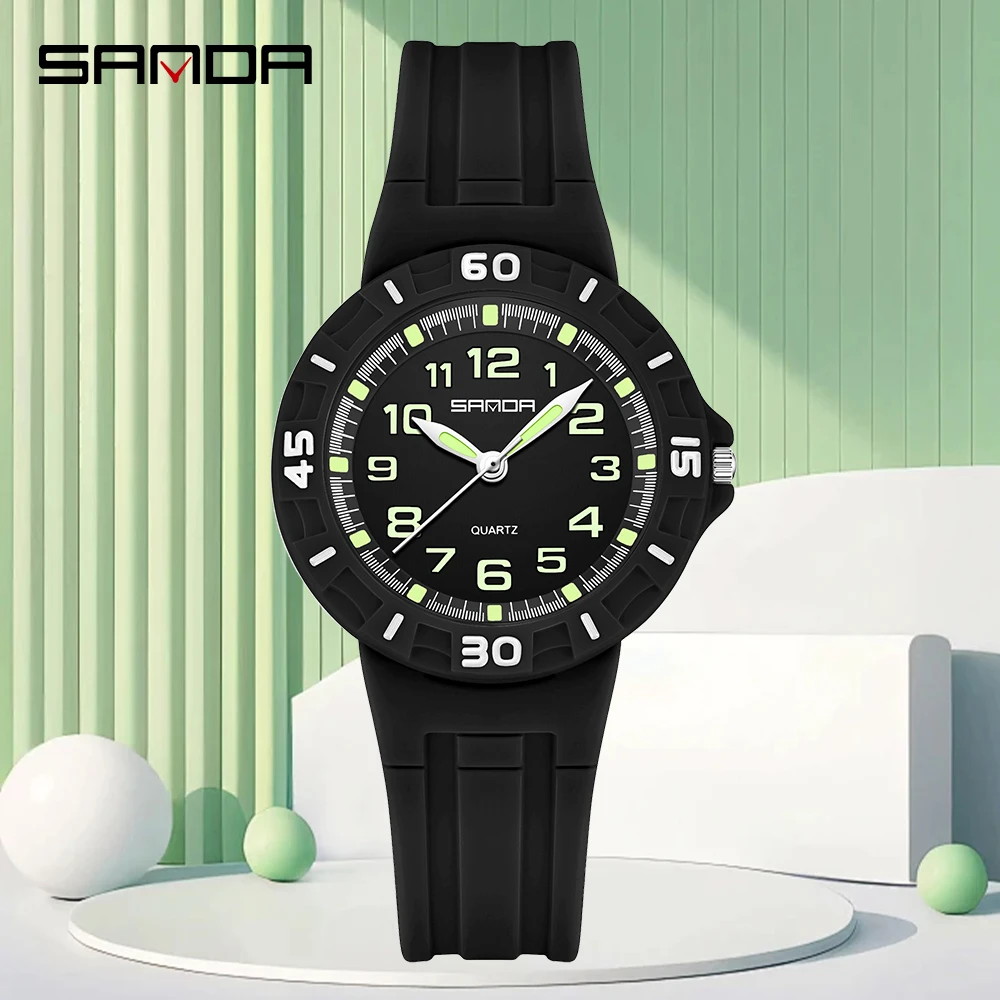 Zegarek kwarcowy SANDA dla stu – Resin Art Underwater recenzja i cena