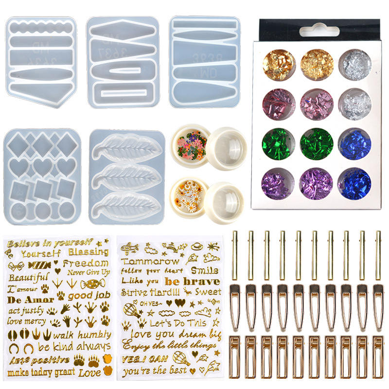 DIY żywica epoksydowa spinka d – Resin Art Jewellery recenzja i cena