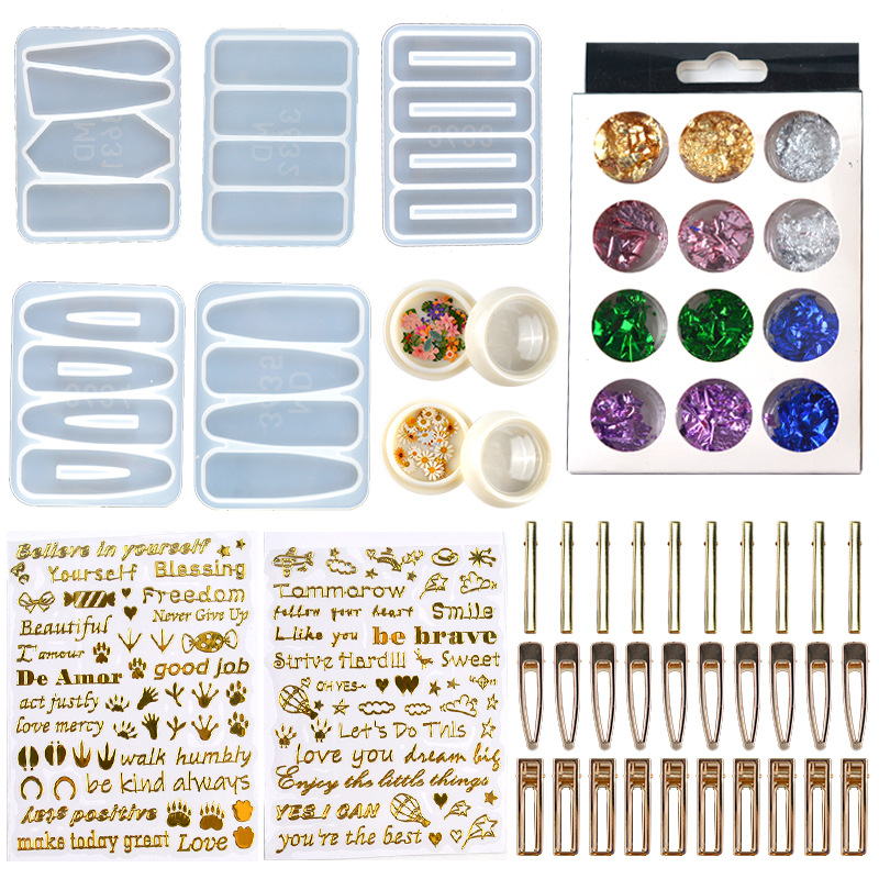 DIY żywica epoksydowa spinka d – Resin Art Jewellery recenzja i cena