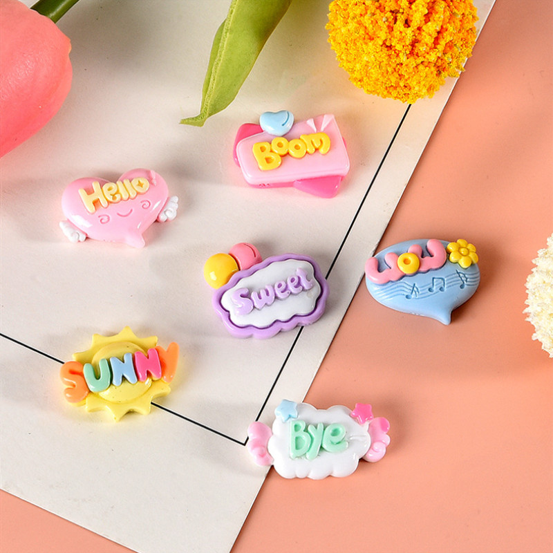10/20/30 szt. Urocze płaskie ż – Resin Art Letter Keychain recenzja i cena