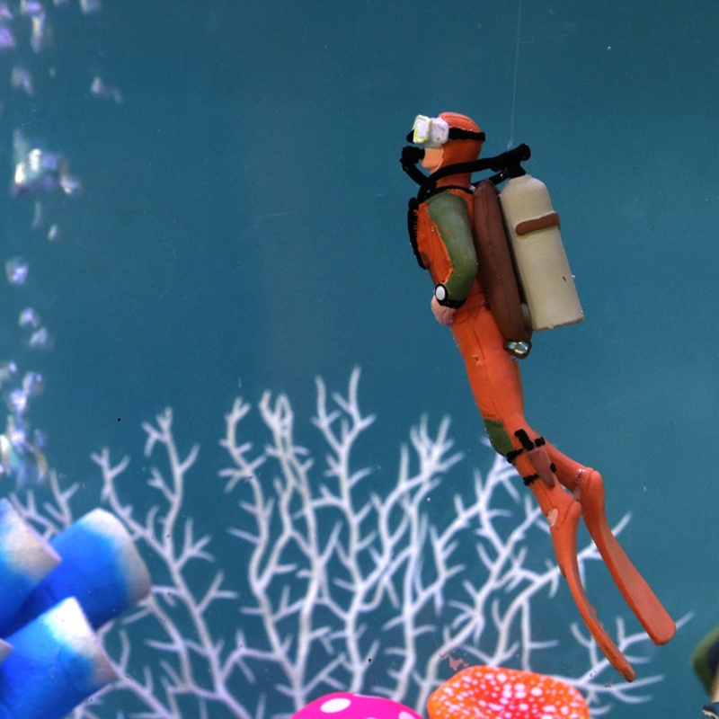 Dekoracja do akwarium nurkując – Resin Art Underwater recenzja i cena