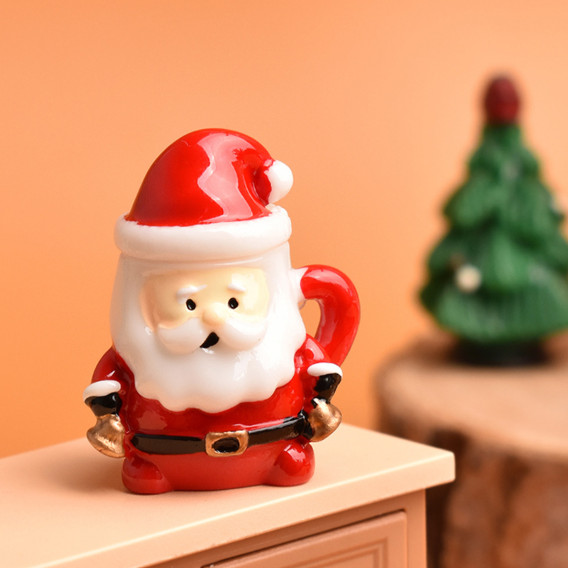 Mini Święty Mikołaj w filiżanc – Resin Art Handmade recenzja i cena