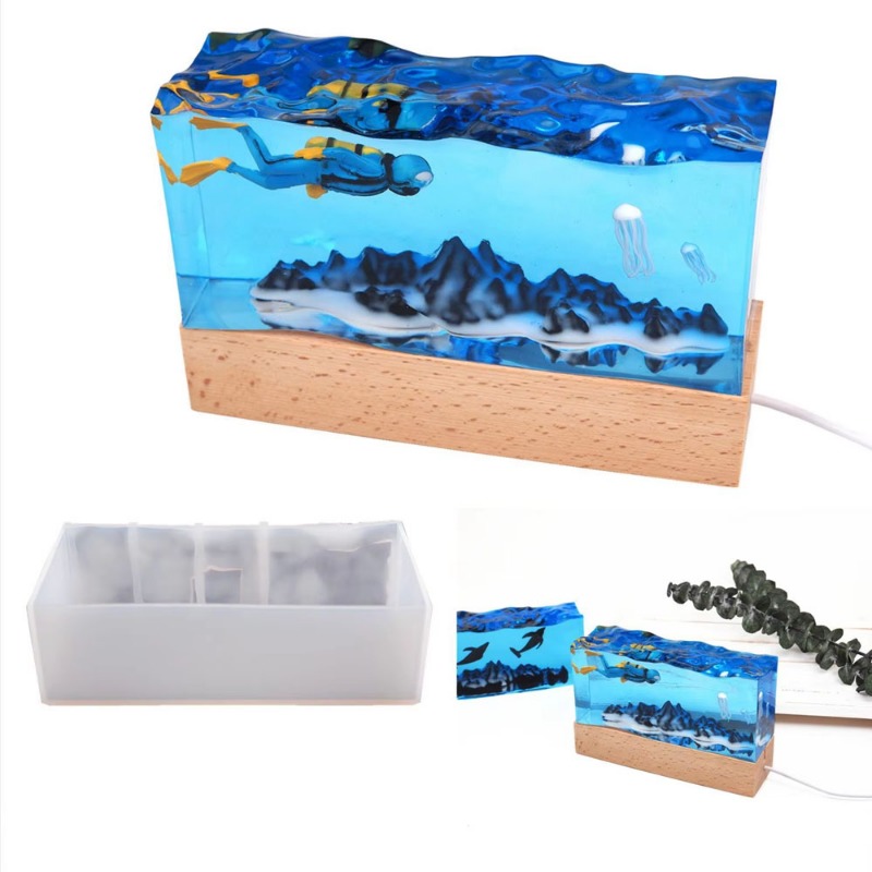 Formy silikonowe do odlewów z  – Resin Art Underwater recenzja i cena