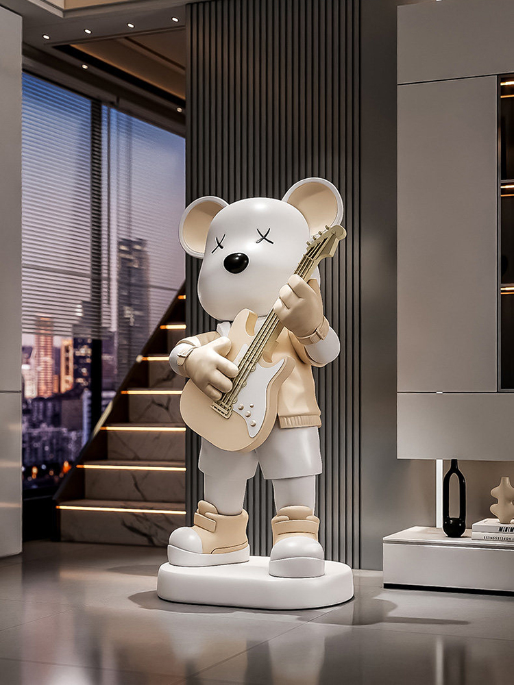 Statuetka Niedźwiedzia Gitarzy – Resin Art In Floor recenzja i cena