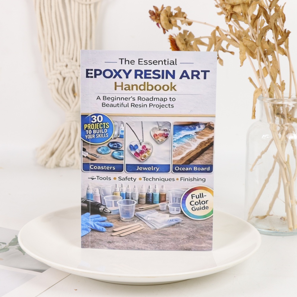 Podręcznik sztuki z żywicy epo – Resin Art Coasters recenzja i cena