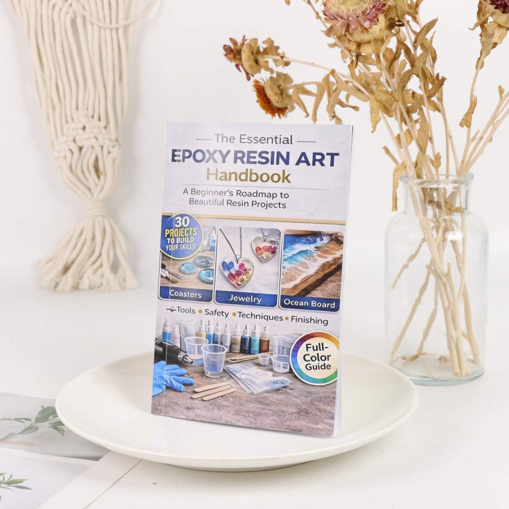 Podręcznik sztuki z żywicy epo – Resin Art Coasters recenzja i cena