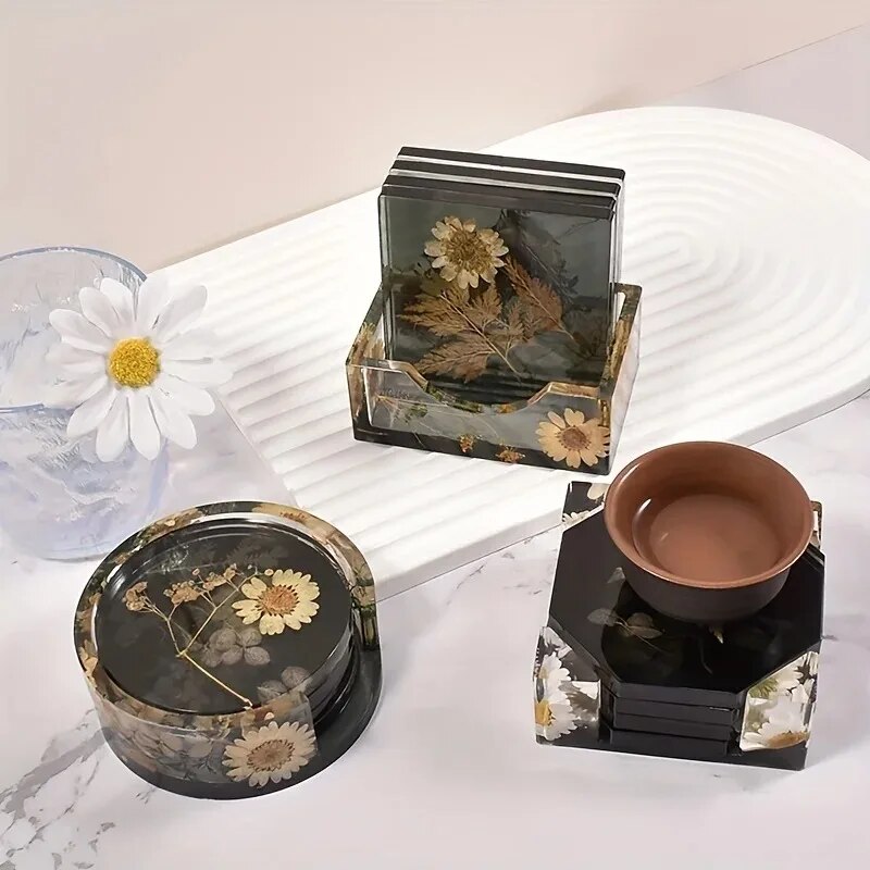 Zestaw form do żywicy Coaster  – Resin Art Jewellery recenzja i cena