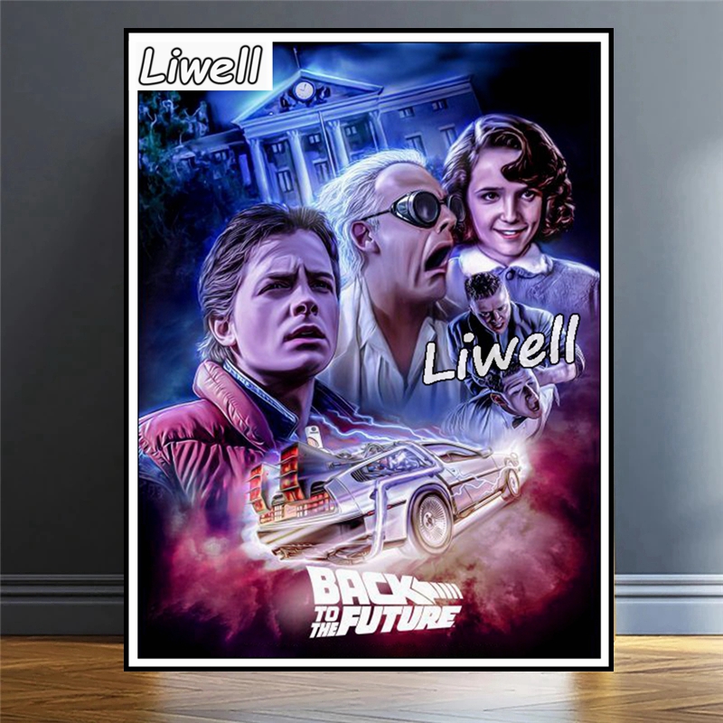 Sci Fi Film Back To The Future – Resin Art Drill Machine recenzja i cena