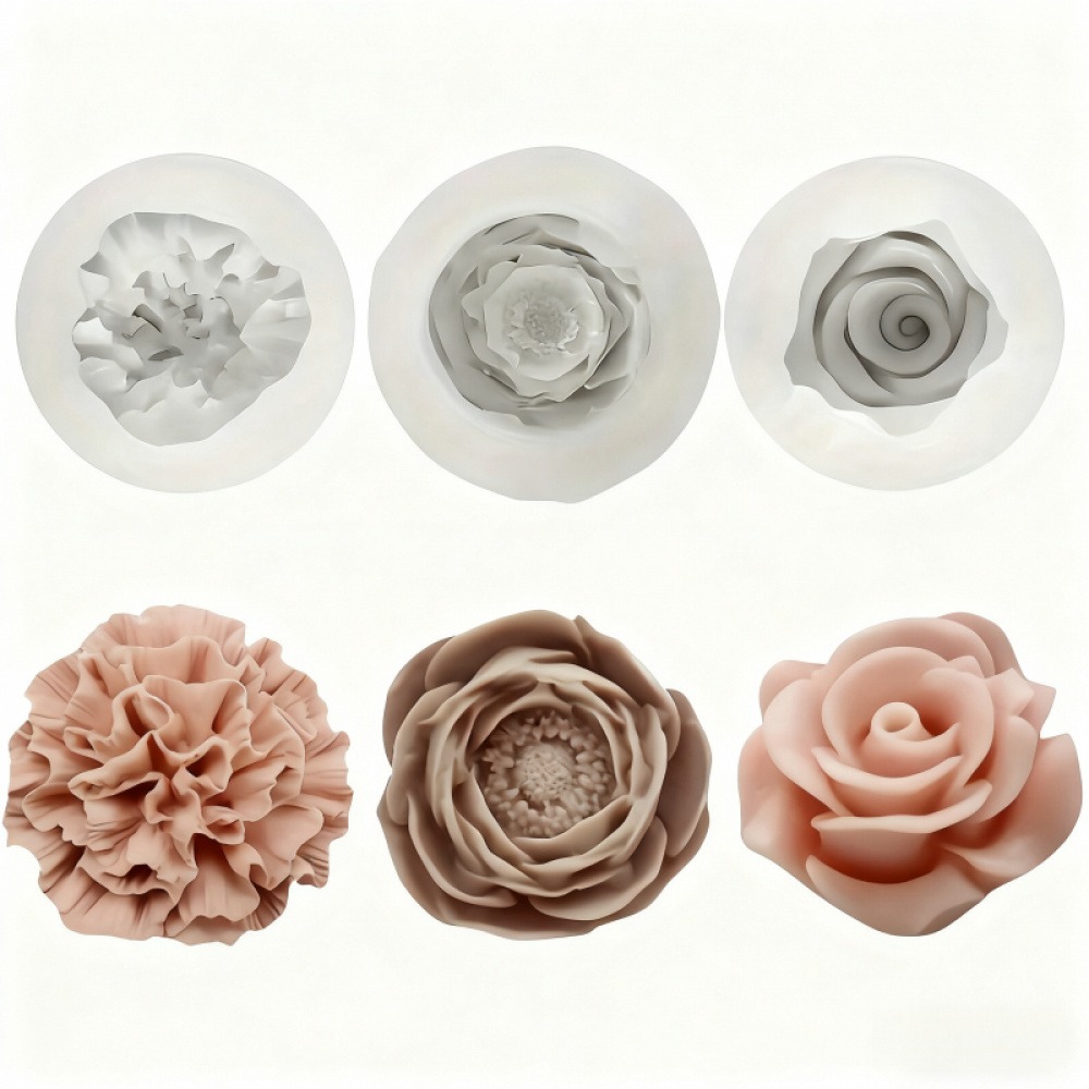 Formy silikonowe 3-częściowe:  – Resin Art Rose Petals recenzja i cena